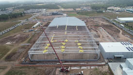 Asics Project, Ampelite, Stramit, CSR Bradford, Steel Roofing Supplies, Buildex